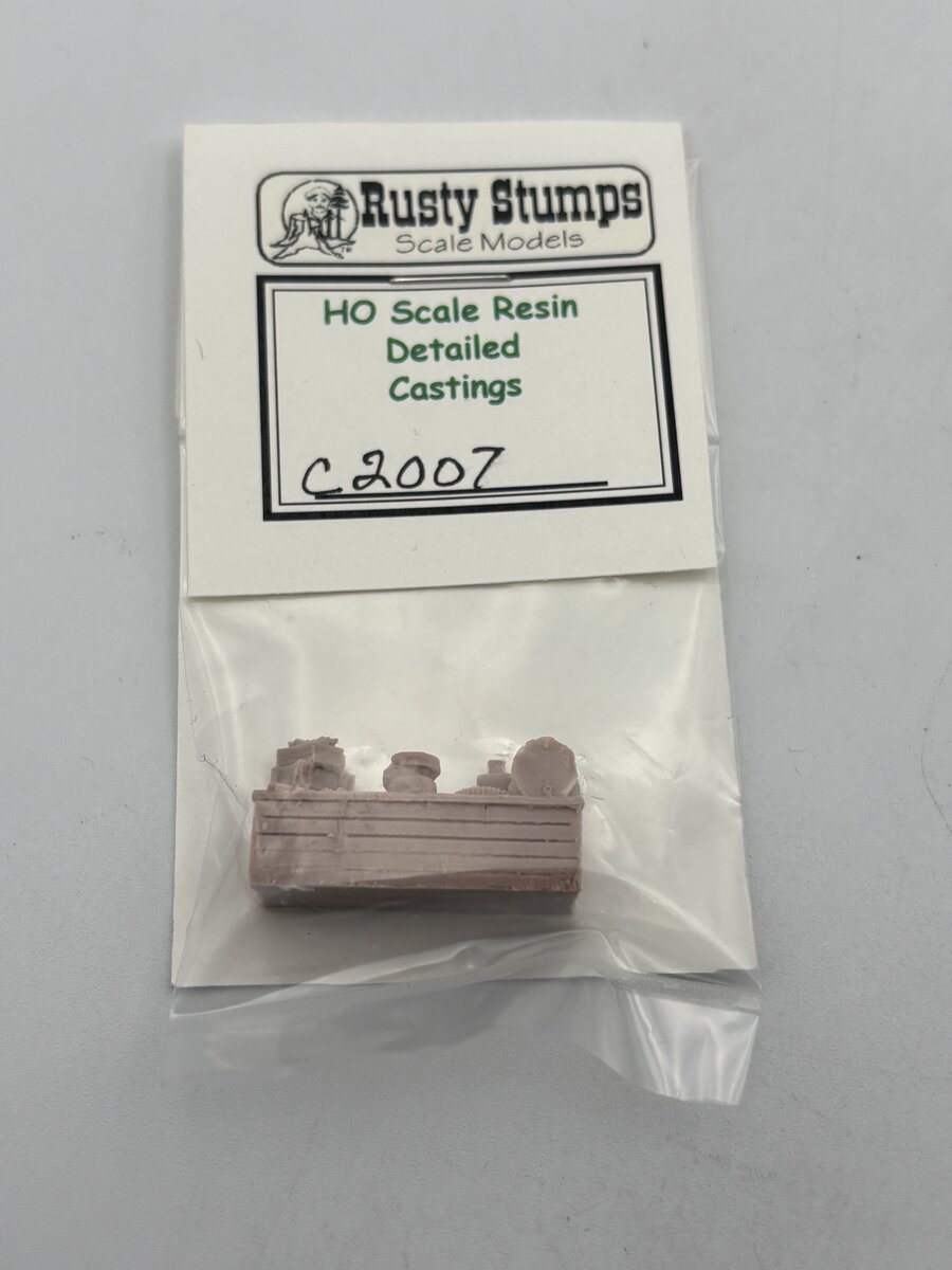 Rusty Stumps C2007 HO Workbench Resin Detailed Casting