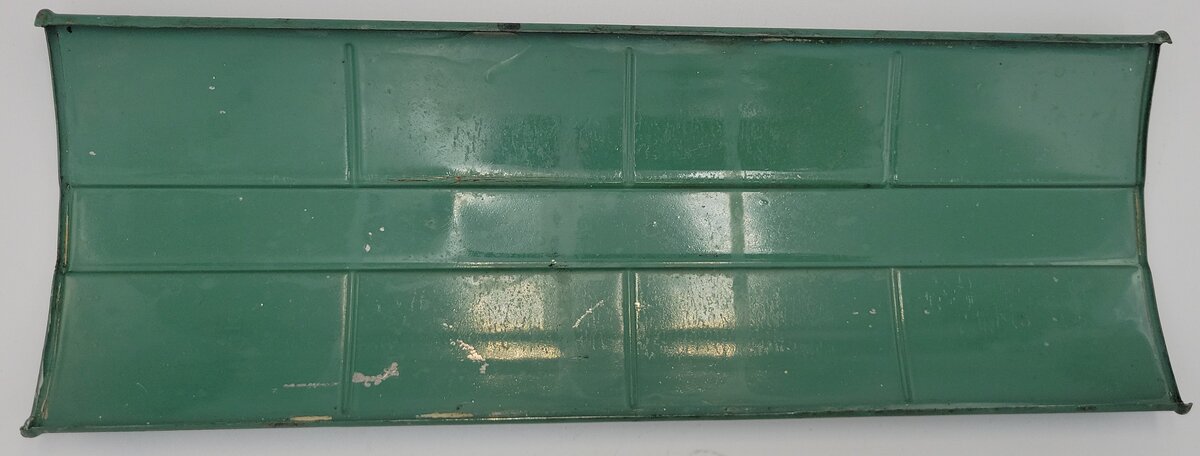 Lionel 514-5 Prewar Green Box Car Roof with Minor Scratches and Rust