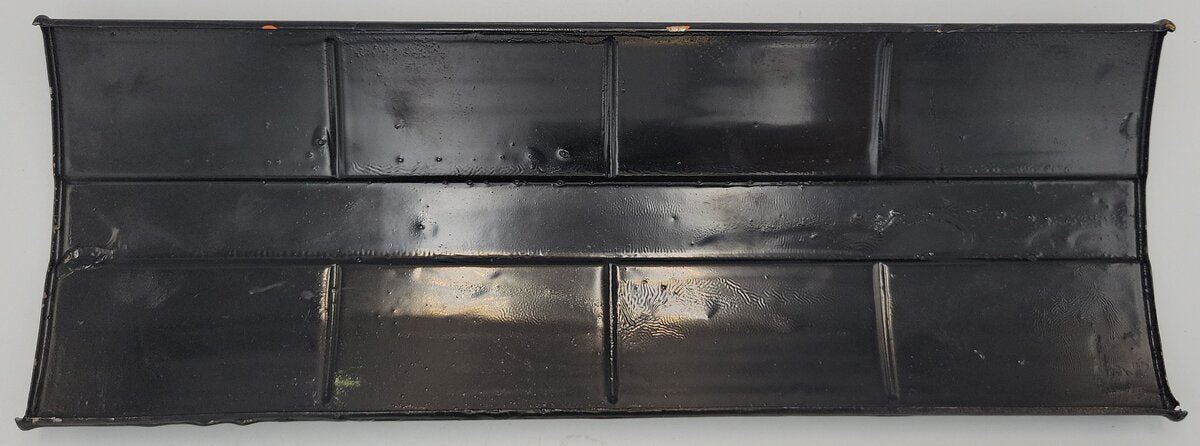 Lionel 514-5 Prewar Repainted Black Box Car Roof with Chips in Paint