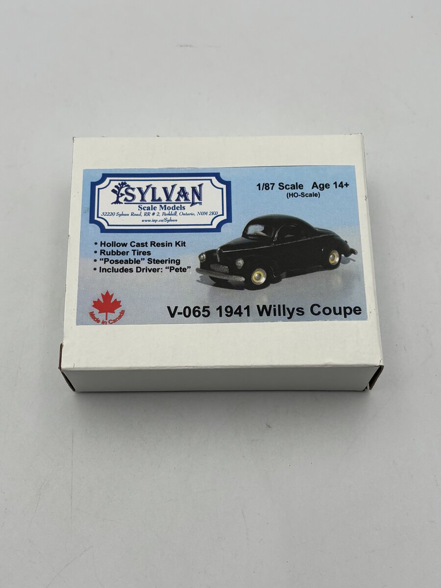 Sylvan Scale Models V-065 HO 1941 Willys Coupe Kit