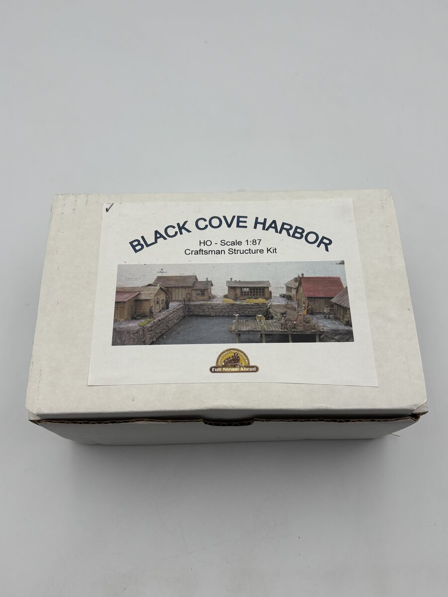 Craftsman HO Scale Black Cove Harbor Build Kit