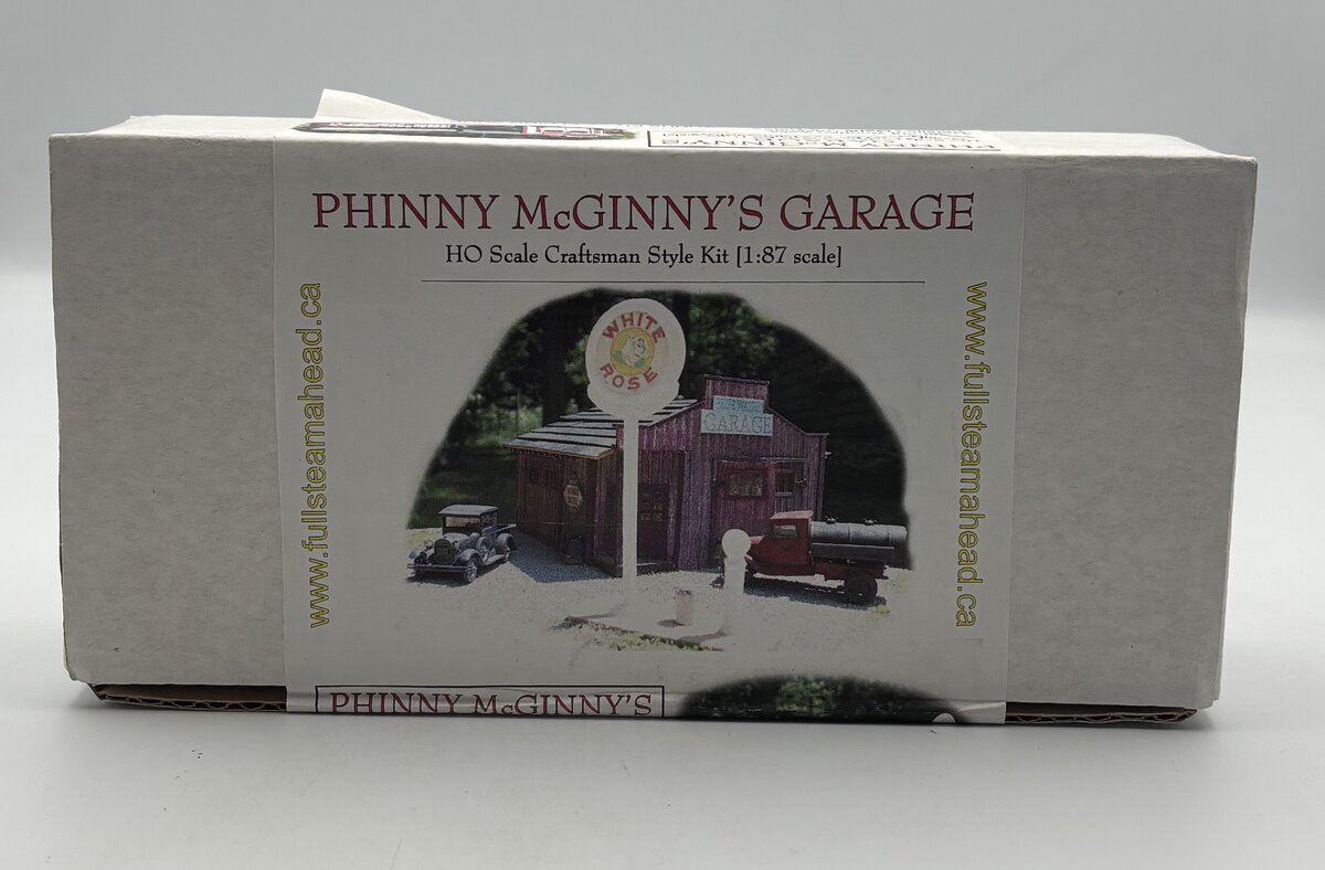 Full Steam Ahead HO Phinny McGinny's Garage Build Kit