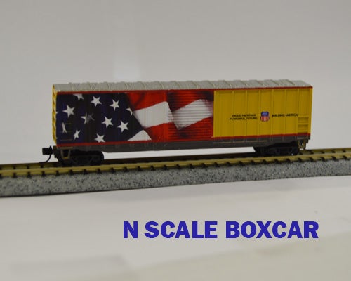 Value Trains USA N10059 N Council Bluffs Heritage Scheme 50' 6" ACF Boxcar
