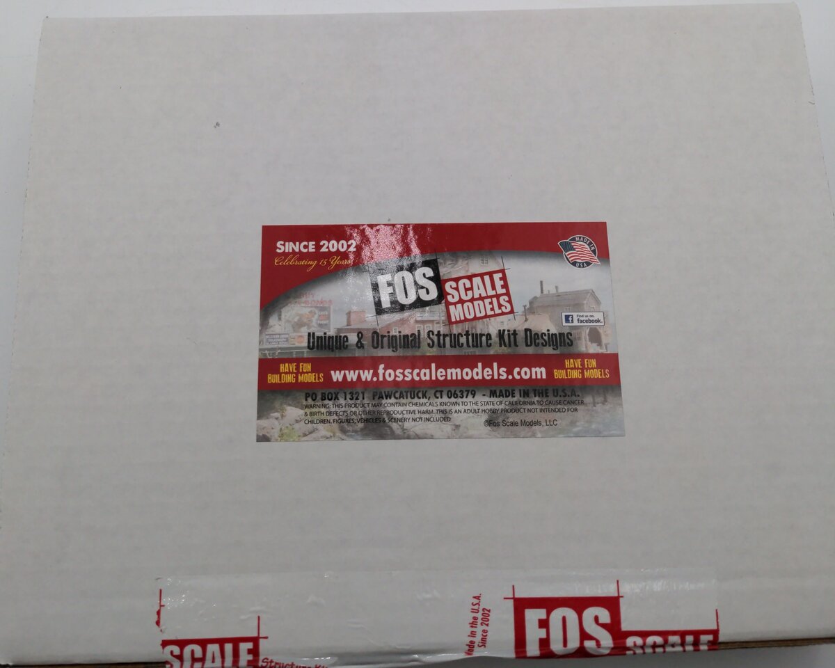 FOS Scale Models HO E.W. Karker Sawmill Building Kit
