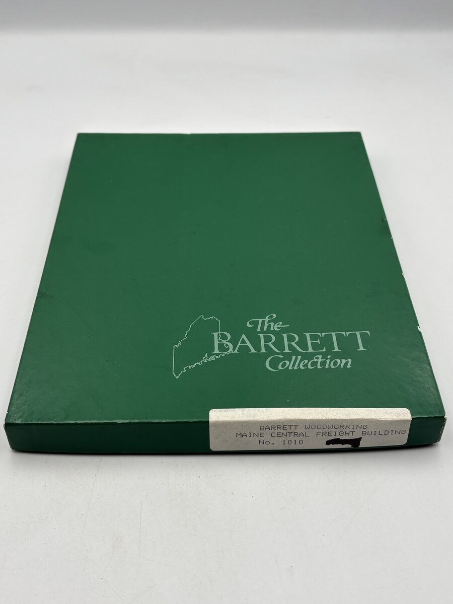 Sheepscot Scale Products 1010 HO Barrett Woodworking Maine Central Freight Build