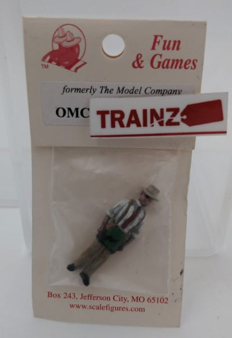Scale Figures OMC05 O Scale Fun & Games The Vendor Painted Figure