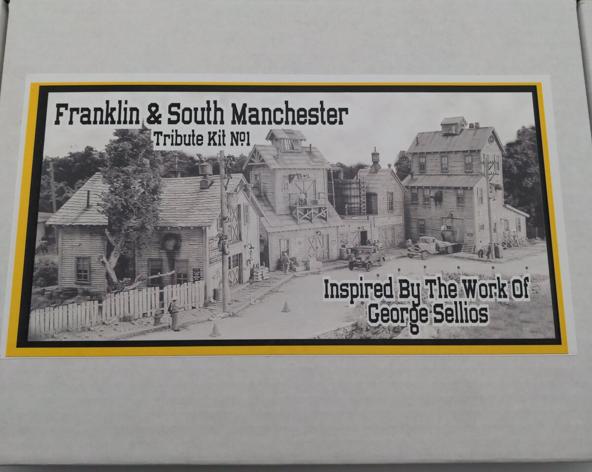 Bar Mills Kit 1 HO Franklin & South Manchester Tribute Building Kit