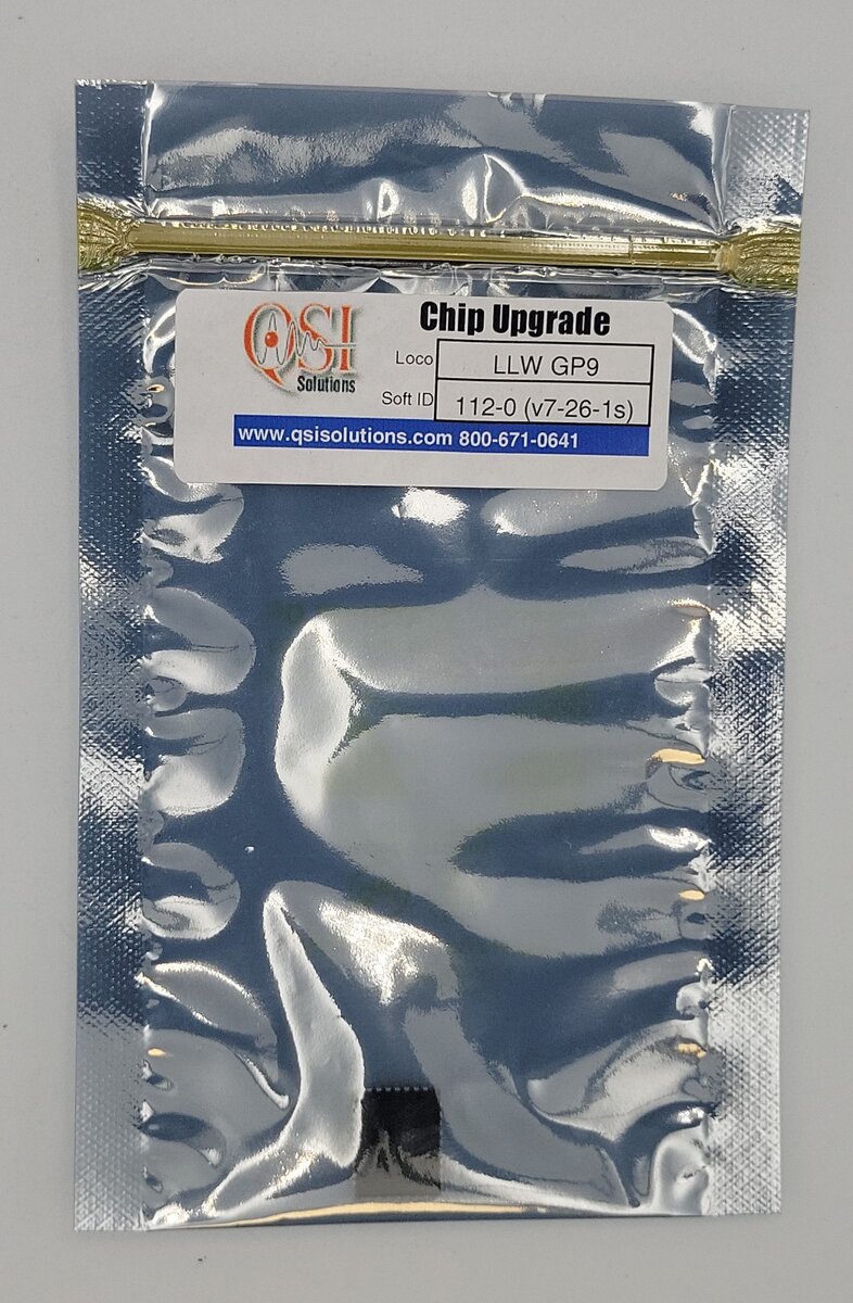 QSI 112-0 HO Scale Life-Like GP9 Quantum Chip Upgrade