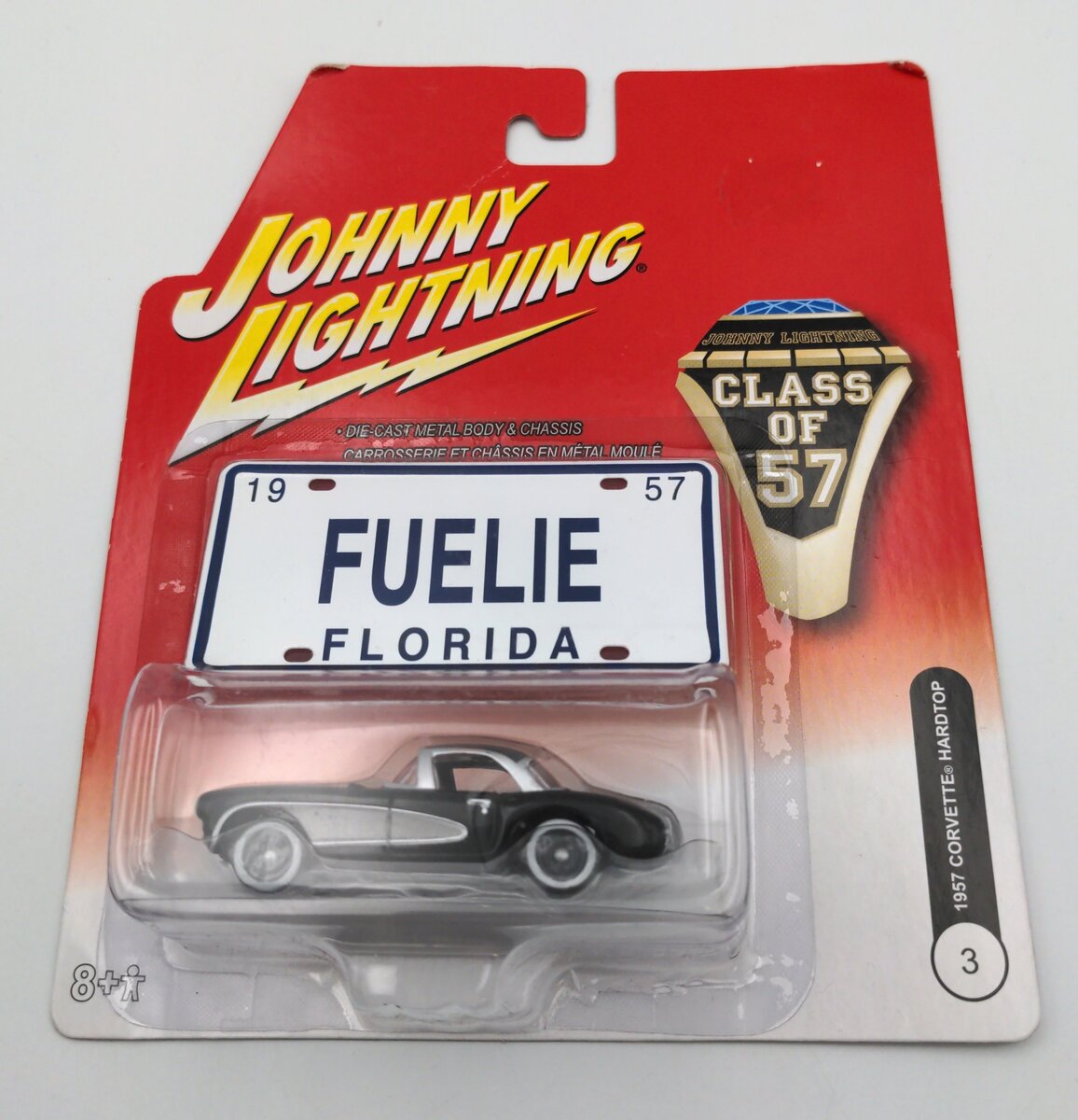Johnny Lightning 50173A Class of 57 1957 Corvette Hardtop