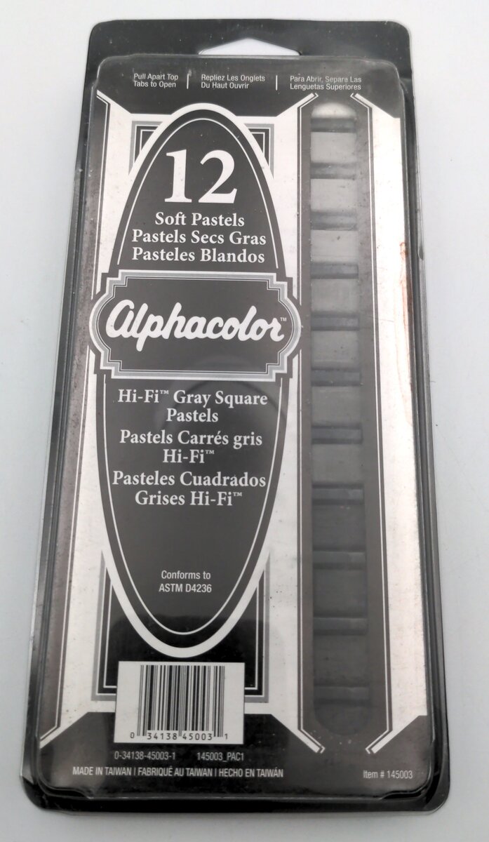 Alphacolor 1545003 Hi-Fi Gray Square Pastels