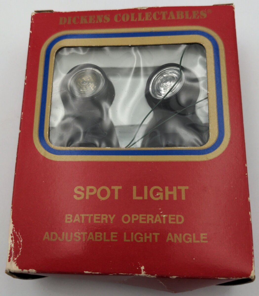 Dickens Collectables 38716 Spot Light Battery Operated Adjustable Light Angle