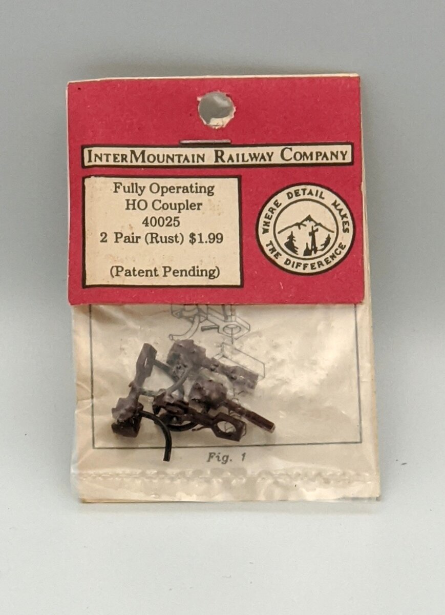 IMRC 40025 HO Coupler Rust 2-Pair