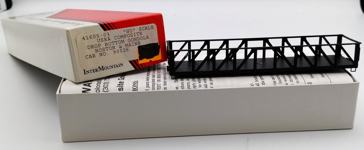 InterMountain 41605-03 HO Scale Drop Bottom Gondola BM Model Kit 90026