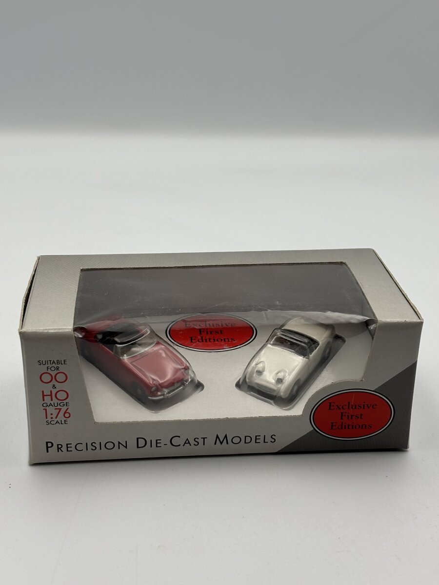 Precision Die-Cast Models HO Austin Healey Sprite 11502 & MGB Roadster 11702 Car