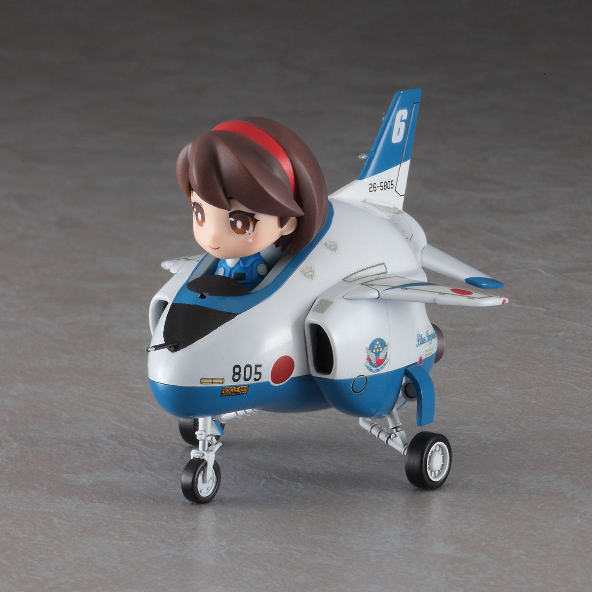 Hasegawa 52244 1:Egg Deformer Egg Girls 01 "Rei Hazumi" with T-4 Blue Impulse
