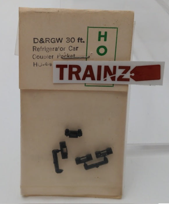 Grandt Line HO-44 HOn3 Scale D & RGW 30 Ft. Refrigerator Car Coupler Pocket