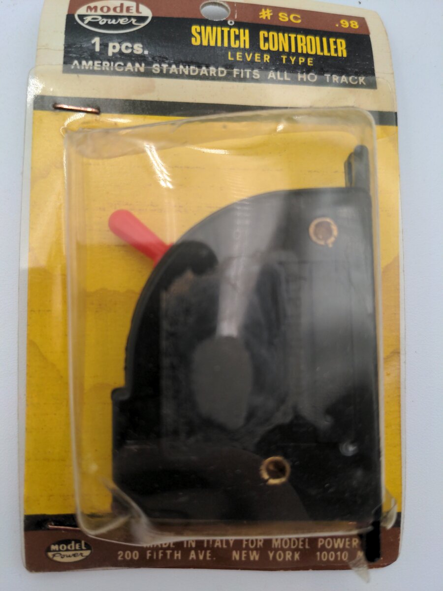 Model Power .98 #SC Switch Controller Lever Type Fits All HO Track