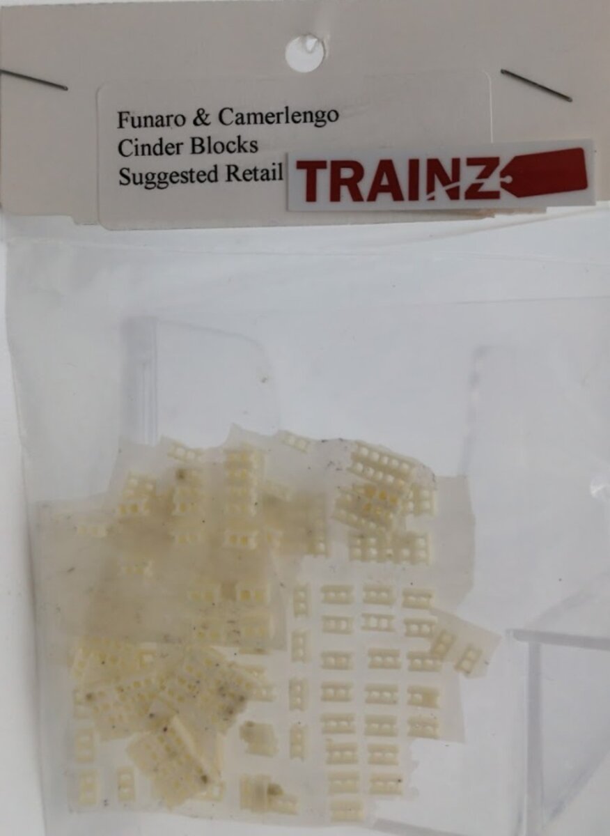 Funaro & Camerlengo 609 HO Scale Cinder Blocks