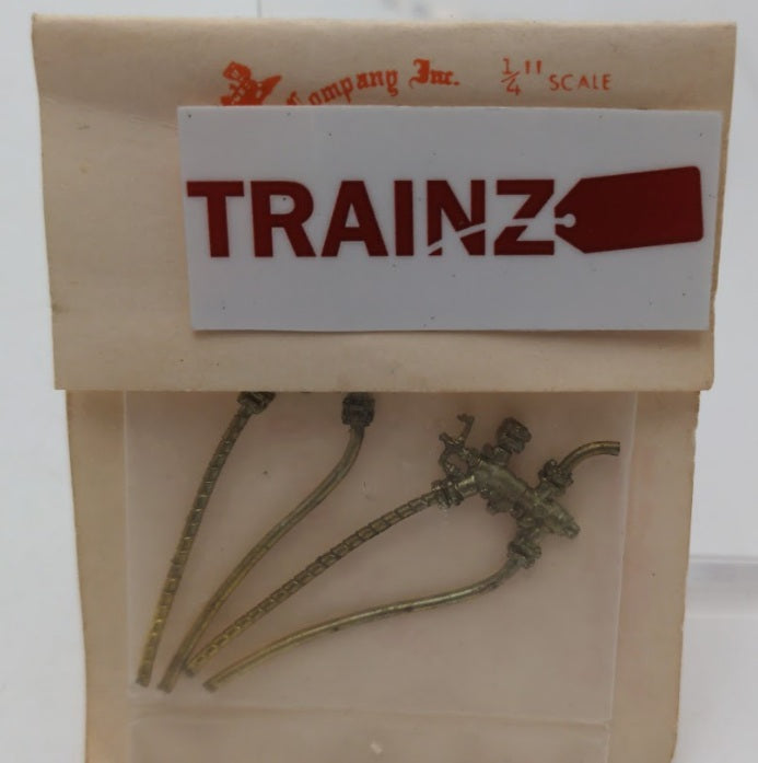 Precision Scale Co. PSH-4380 1/4" Scale Brass Sellers Type S Injector(Pack of 2)