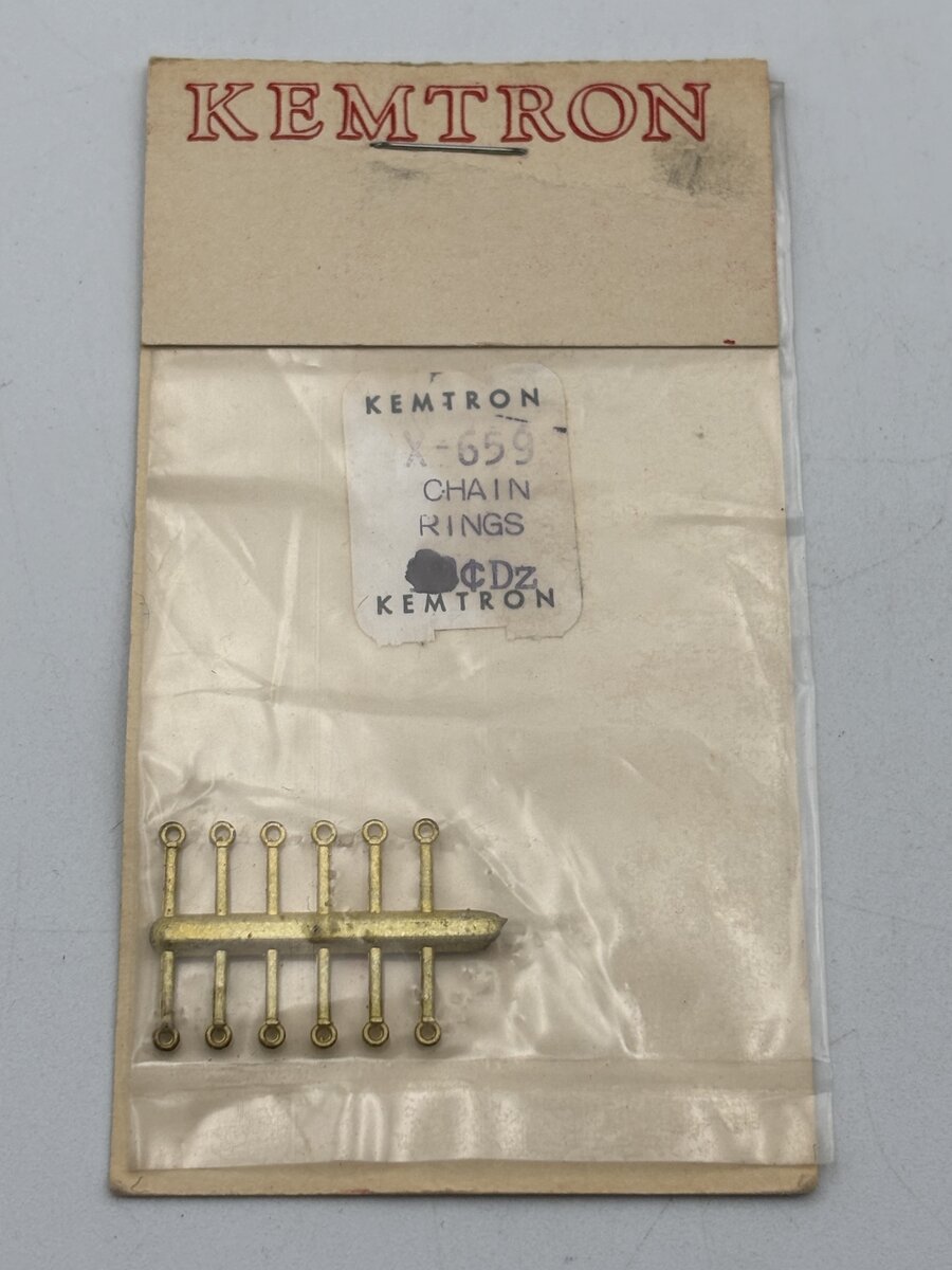 Kemtron X-659 On3/On30/O Lift Chain Rings
