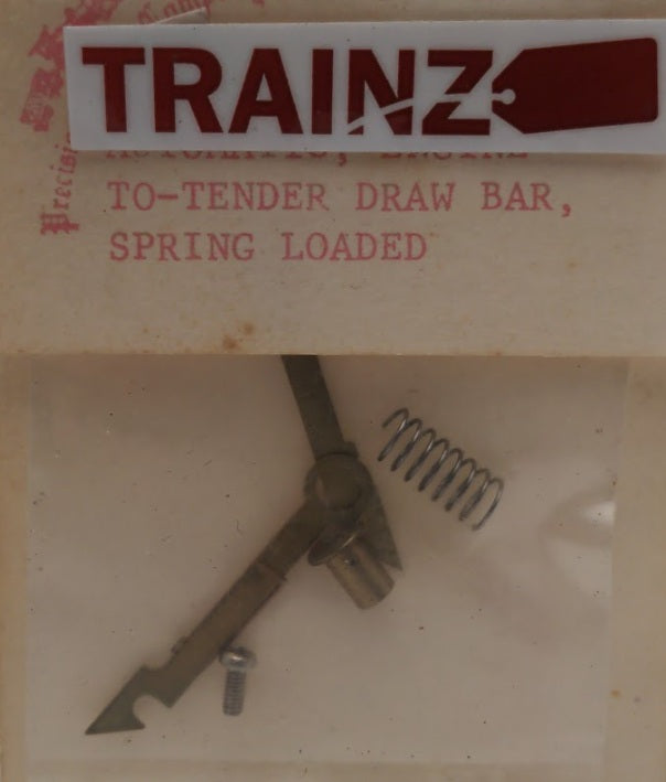 Precision Scale Co. 4179 1/4"Scale Automatic Engine To-Tender Draw Bar Brass Kit