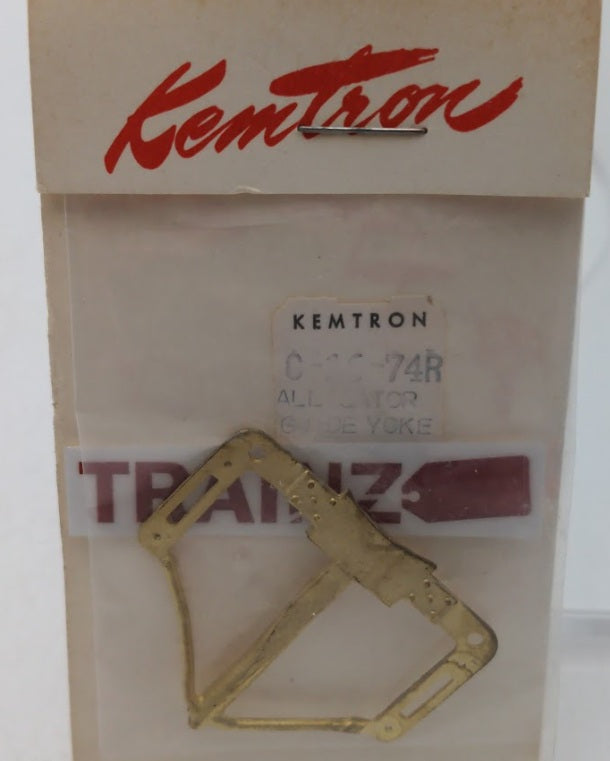 Kemtron C-16-74R Alligator Guide Yoke Brass Part One Piece