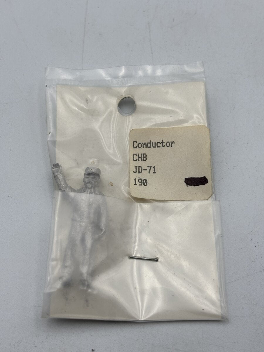C.H.B. Models JD-71 O Scale Conductor Figure Casting