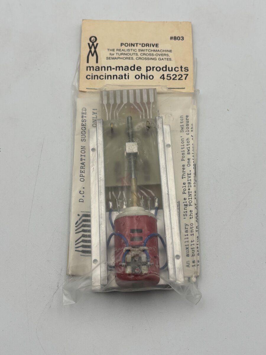 Mann-Made 803 Point Drive Switch Machine