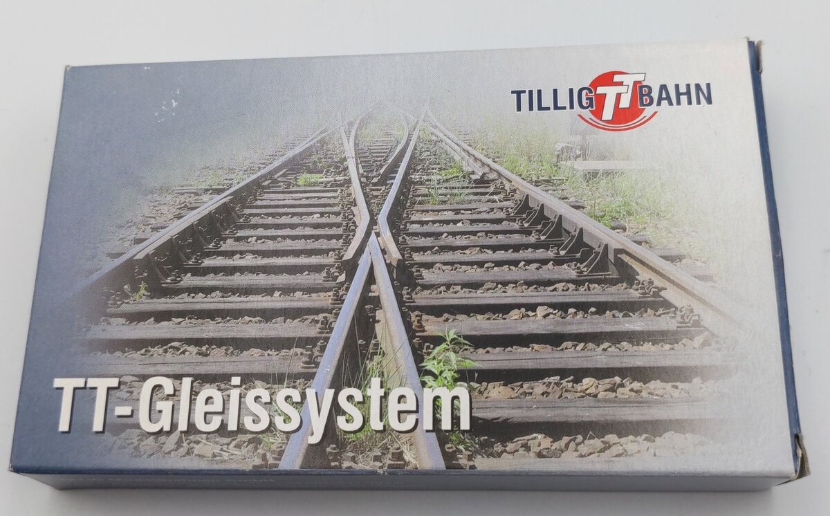 Tillig 83718 TT (1:120 Scale) Curved Bedding Track (R22) Pack of 6