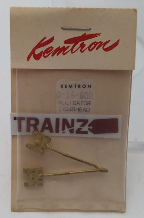 Kemtron C-16-60R O Scale Alligator Crosshead Brass Part