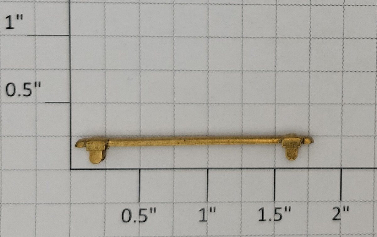 Lionel 252-8 Standard Gauge Brass Electric Loco Top Handrail - Fits #252/252E