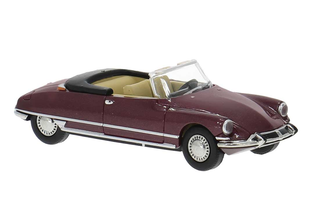 Brekina Automodelle 14237 HO 1960 Top Down Citroen DS Chapron Convertible