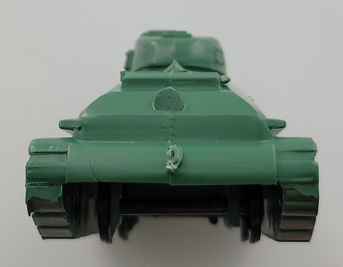Marx MX- MVT Green Plastic Military Tank
