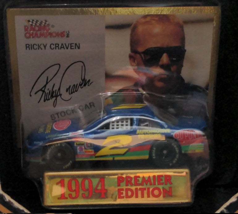 Racing Champions 01800 1:64 Scale 1994 Ricky Craven # 2 NASCAR Premier Edition