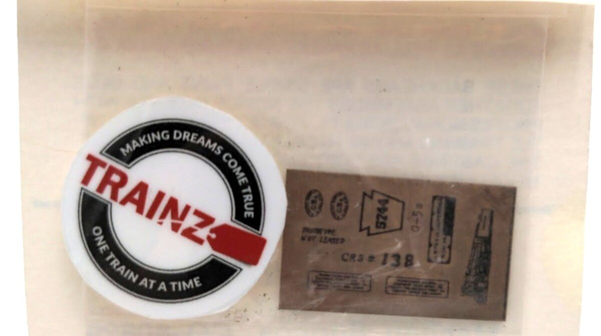 Lenahan's Custom Railway Supply 129 HO Scale Loco Plates For PRR Pennsy E-6S