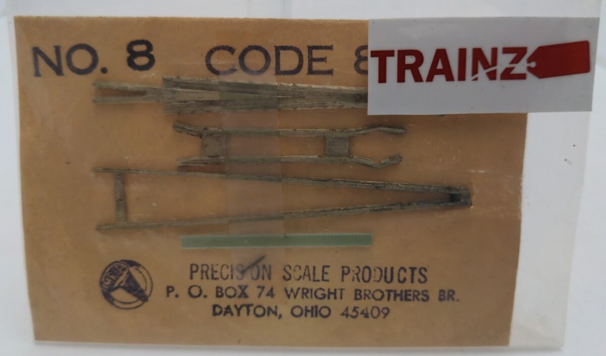 Acme 8 By Precision Scale Products On3 Scale Code 83 # 8 Turnout Switch