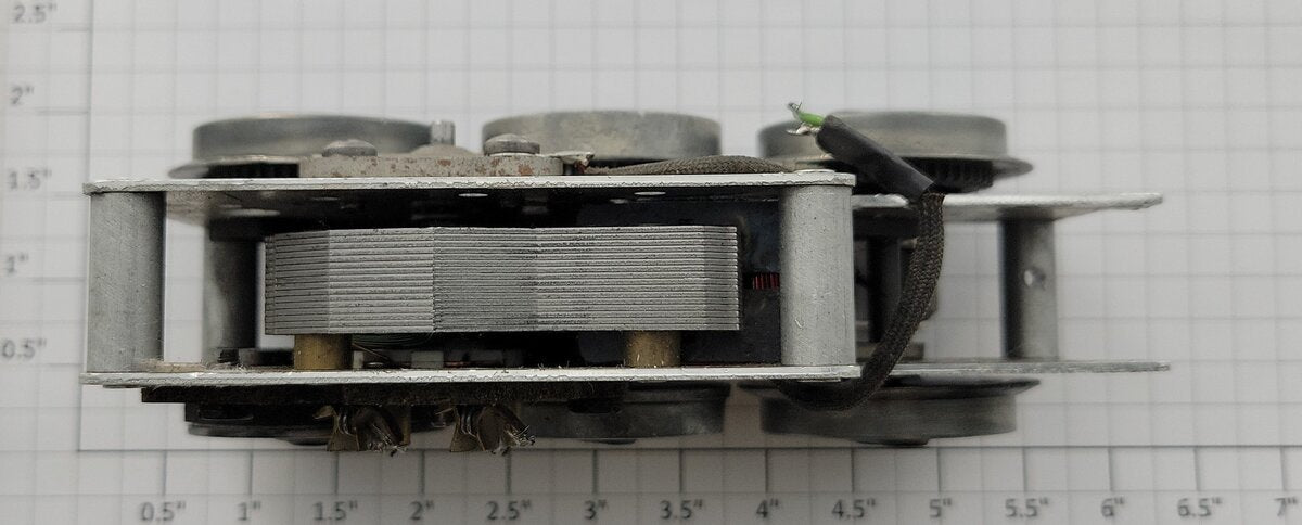 Lionel 8603-100 Hudson Steam Locomotive 6-Wheel Magnetraction Motor Assembly