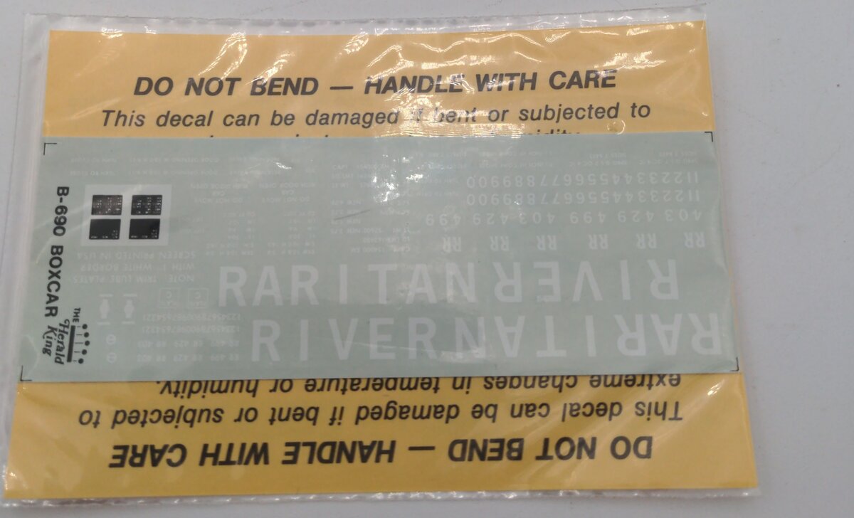Herald King B-690 Raritan River Decal