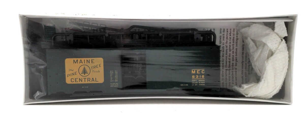 IMWX 6318 HO Scale 1937 AAR Boxcar Maine Central Road # 6318 Kit
