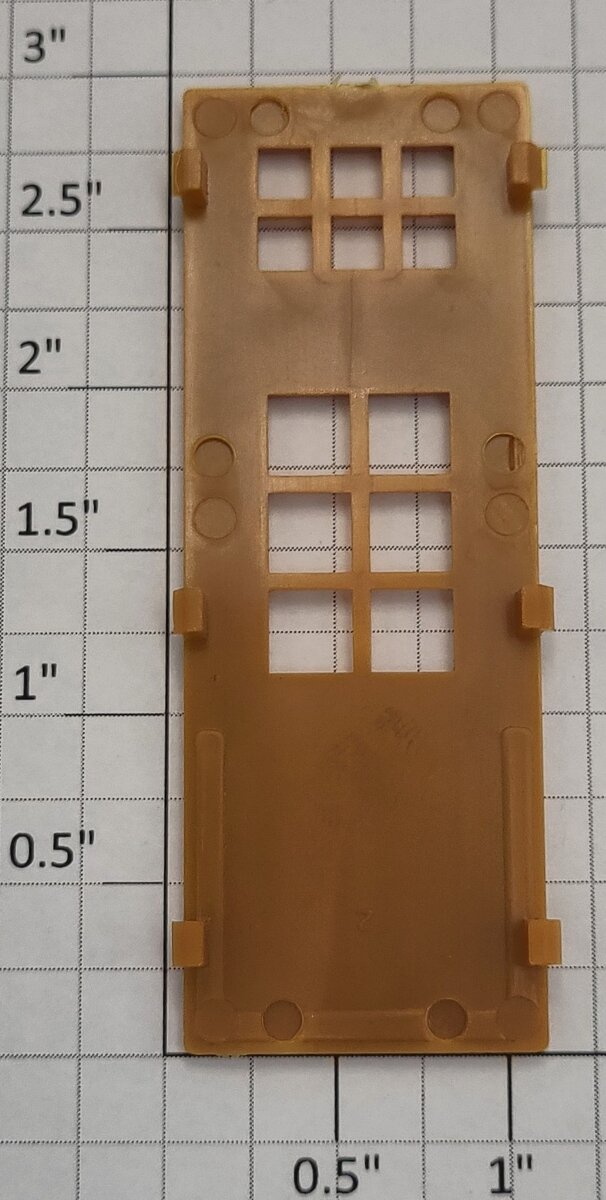 Lionel 12812-29 Tan Plastic Illuminated Station Tall Door