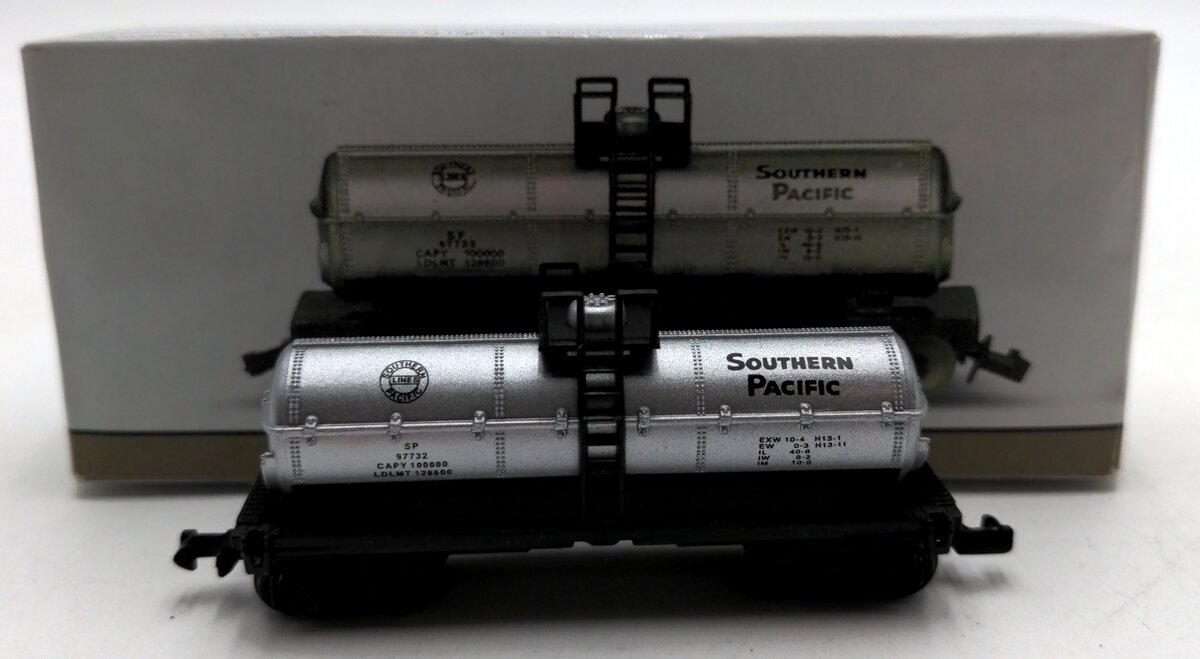 High Speed 10248 N Scale Silver Southern Pacific Tank Car #97732