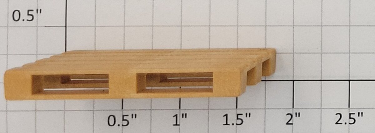 Lionel 1449-13 Brown Pallet Detail
