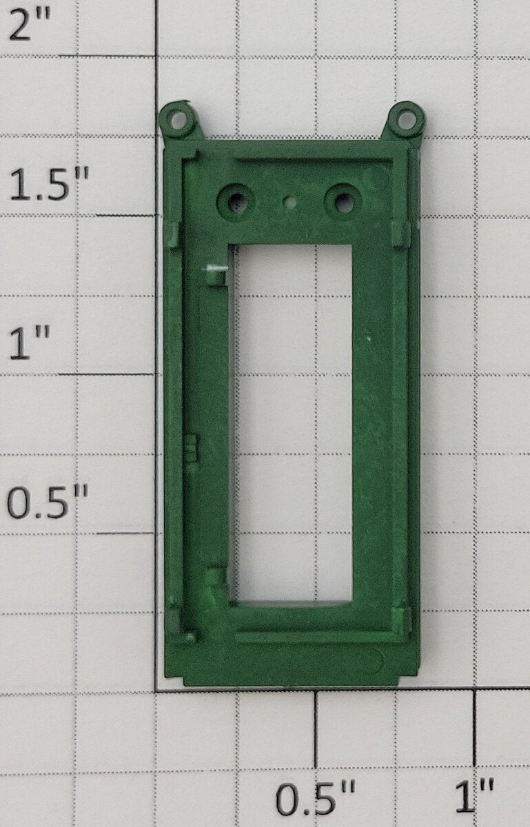 S-Helper 661-20-02 F3 Green Plastic Rear Door Frame