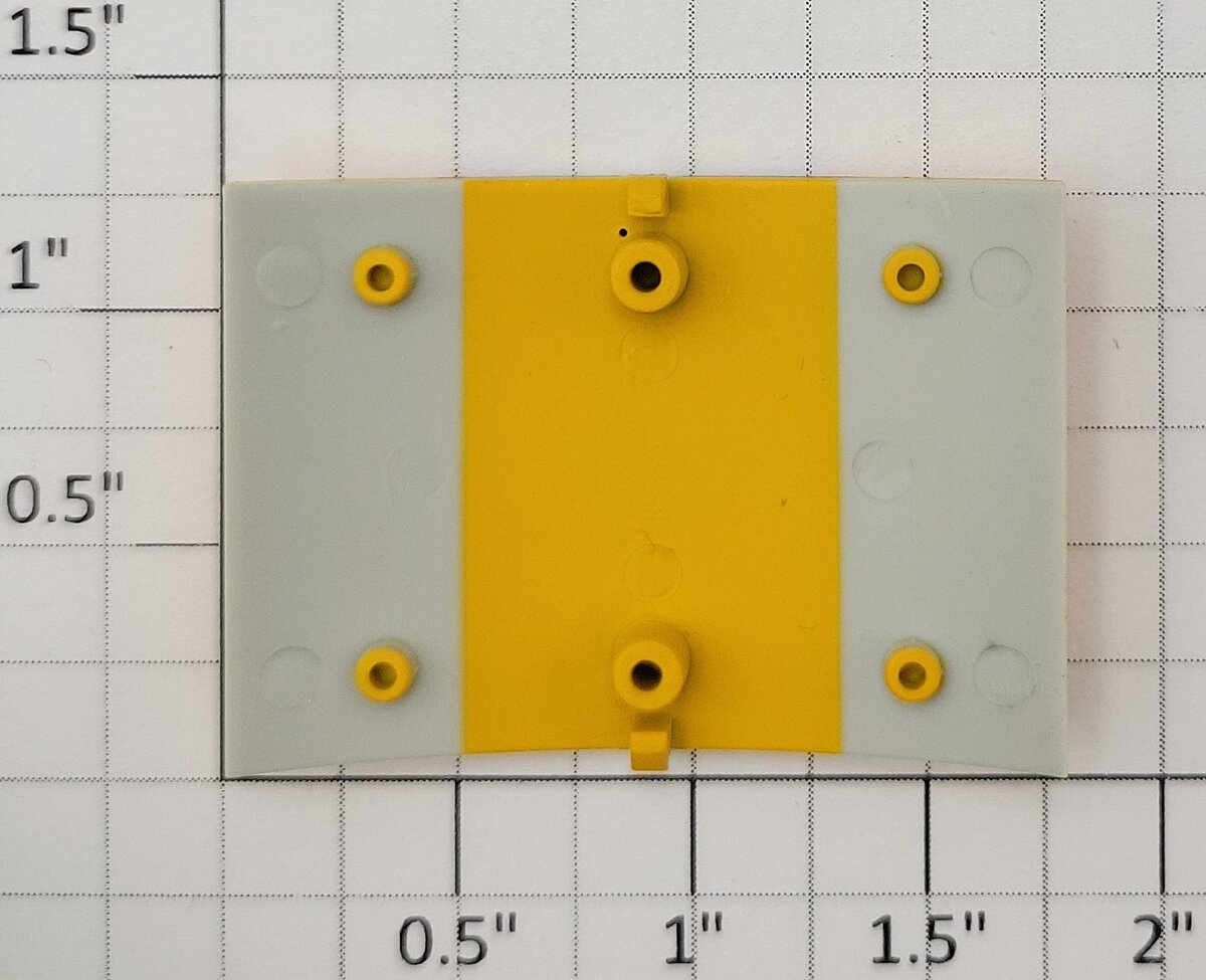 S-Helper SHS-02189 F3 Yellow / Red / Gray UP Dynamic Brake Panel