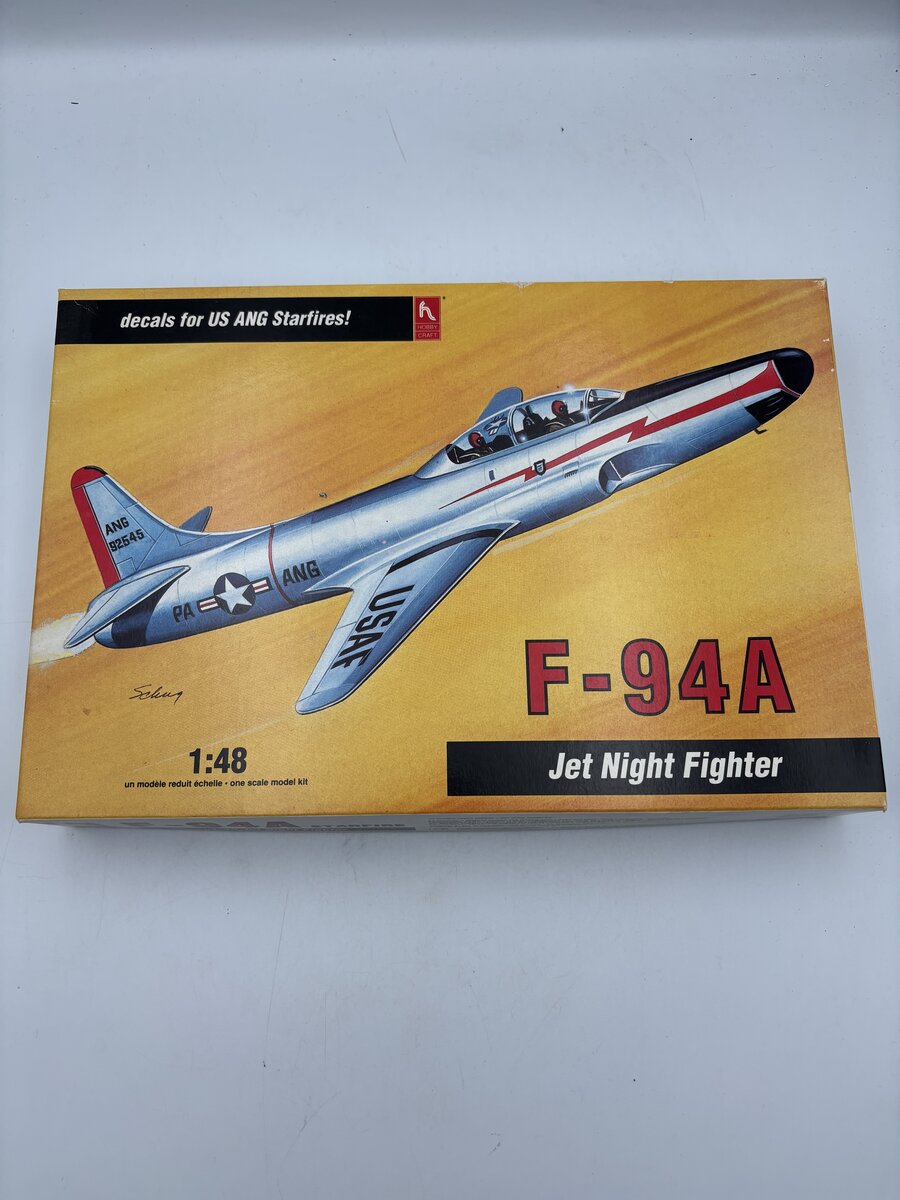 Hobby Craft HC1597 1:48 USAF Starfire F-94A Jet Night Fighter Kit