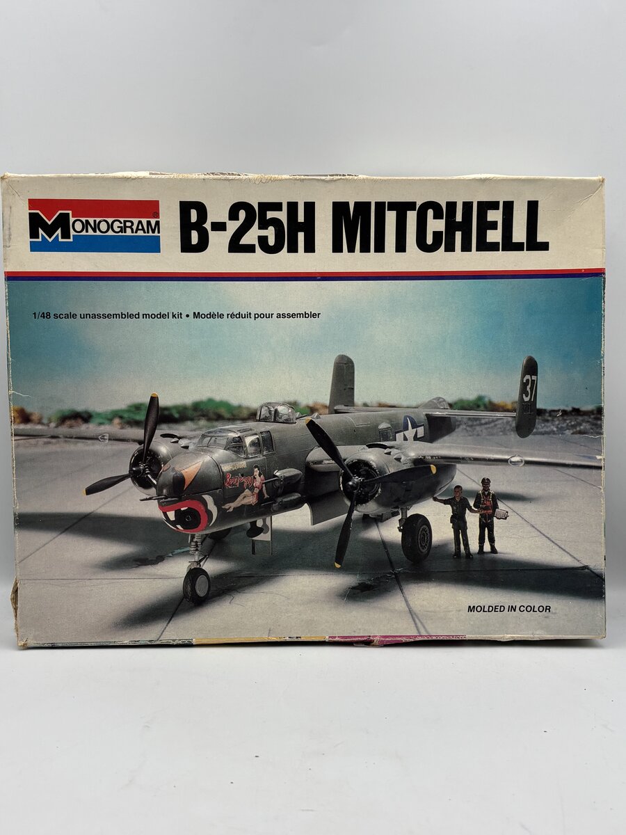 Monogram 5500 1:48 B-25H Mitchell Kit
