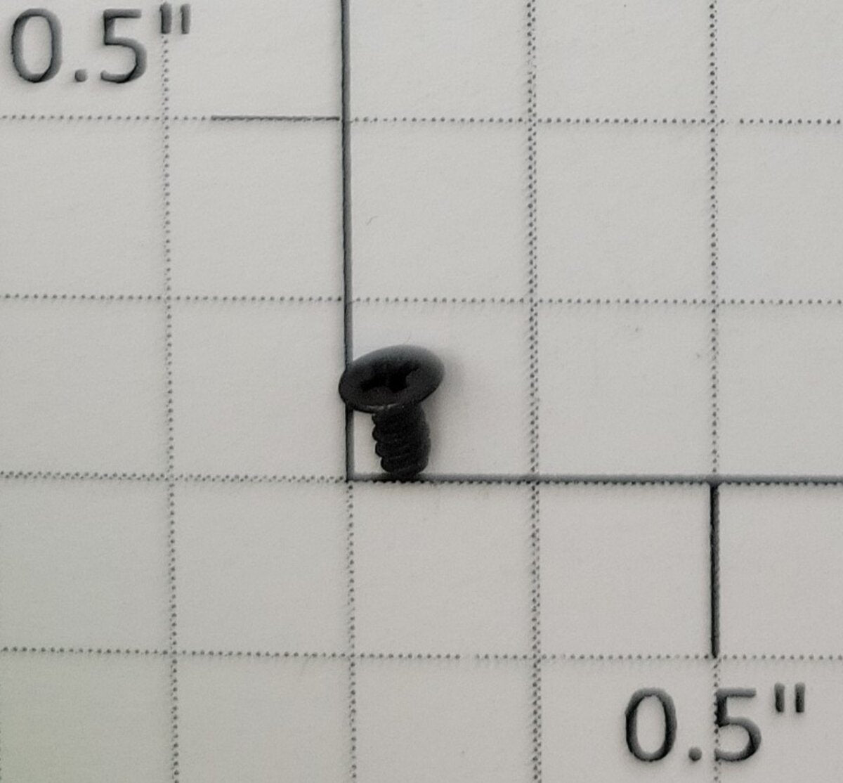 S-Helper 001-20040DFB #2 x 5/32" Black Phillips Flat Head Self Tapping Screw