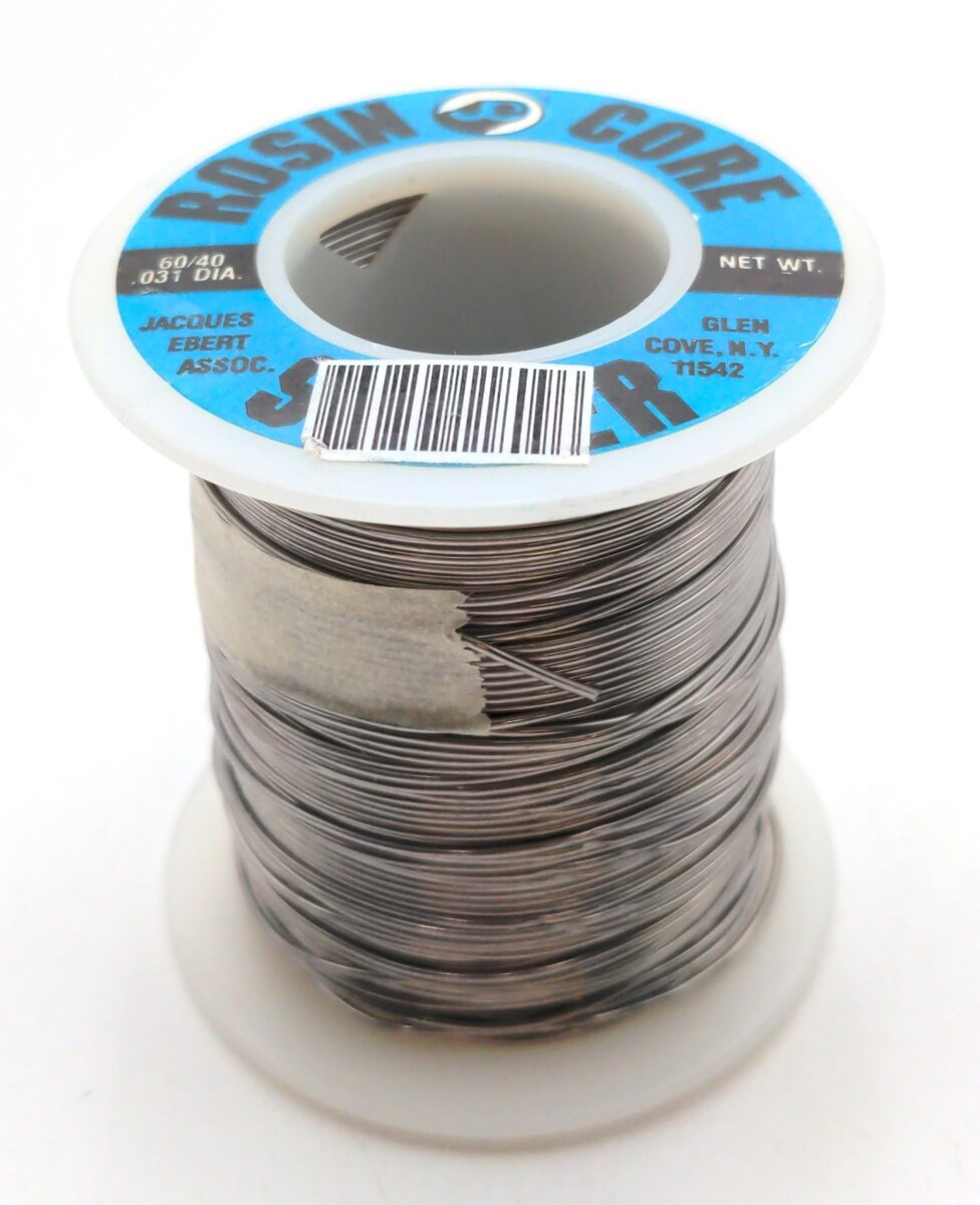 Jacques Elbert Associates 60/40 .031 Diameter Soldering Wire Rosin Core