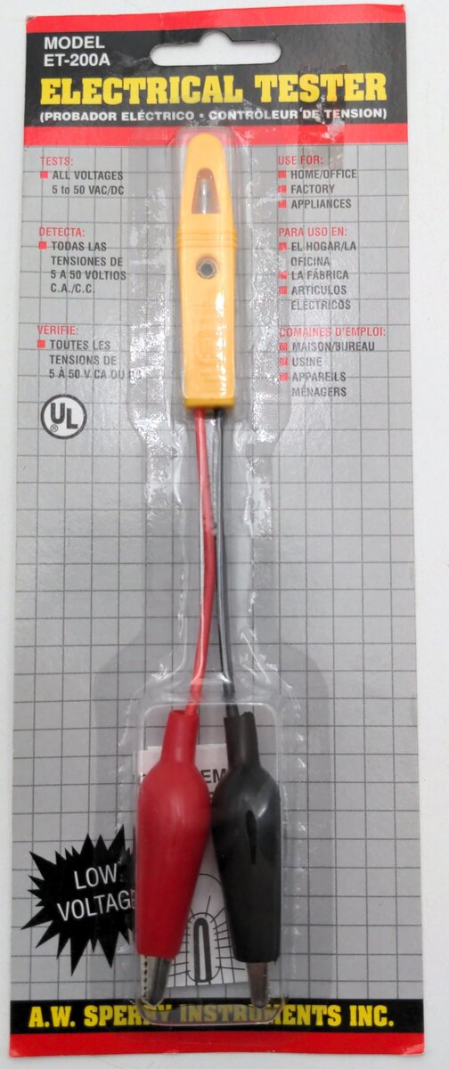 A.W Sperry Instruments Inc. ET200A Electrical Tester