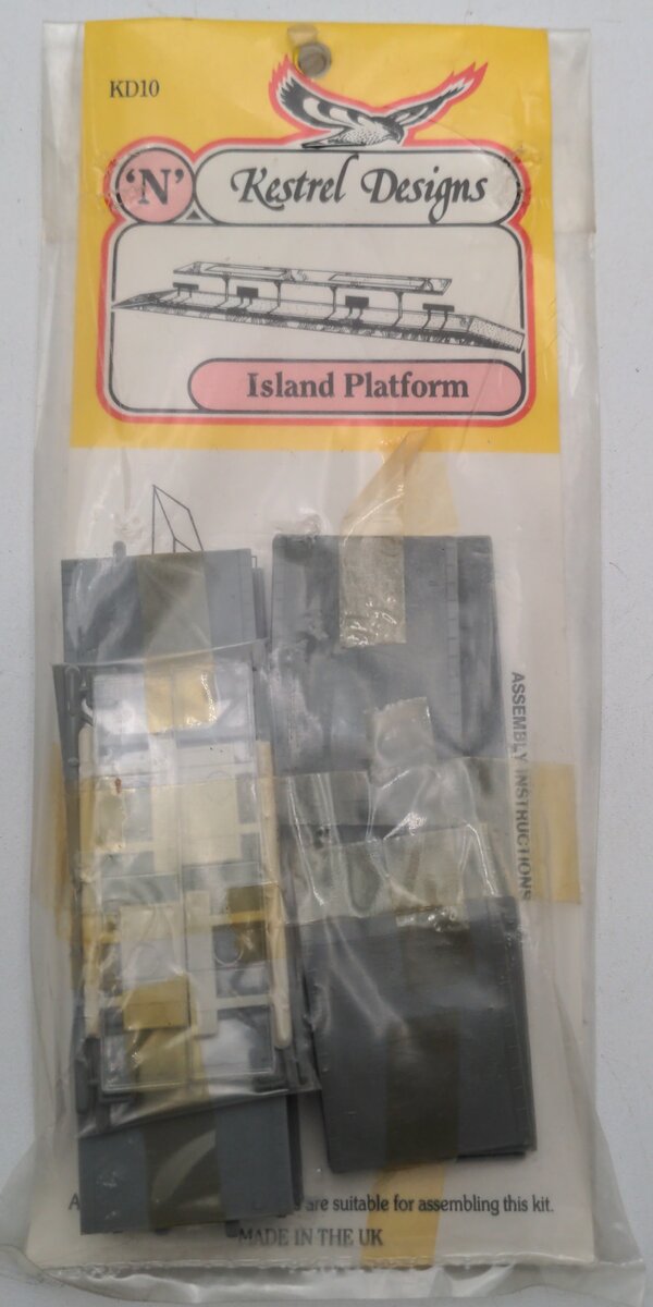 Kestrel Designs KD10 N Scale Island Platform Kit
